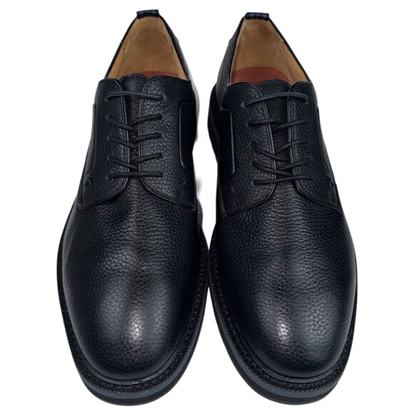 Ted Baker London Mens Size 11 Oxford Textured Leather Shoes Black Dress Casual main image 6